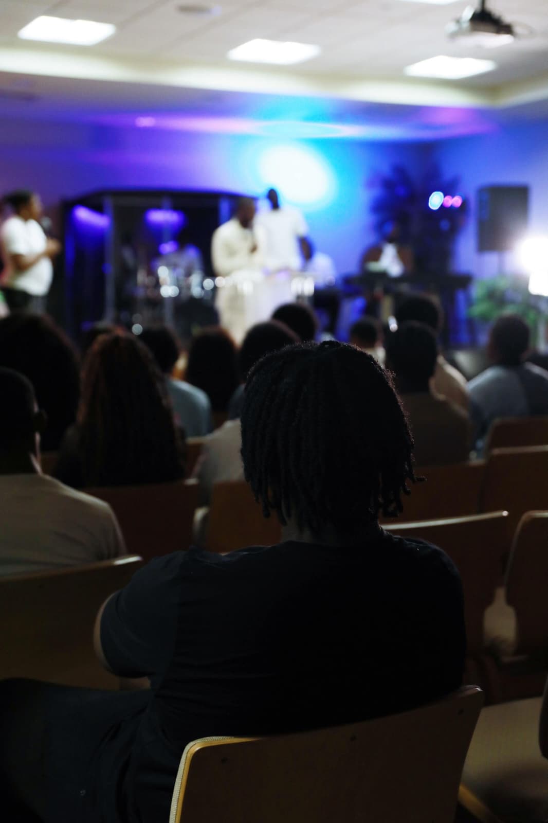 Assembly during a The Life Prayer program